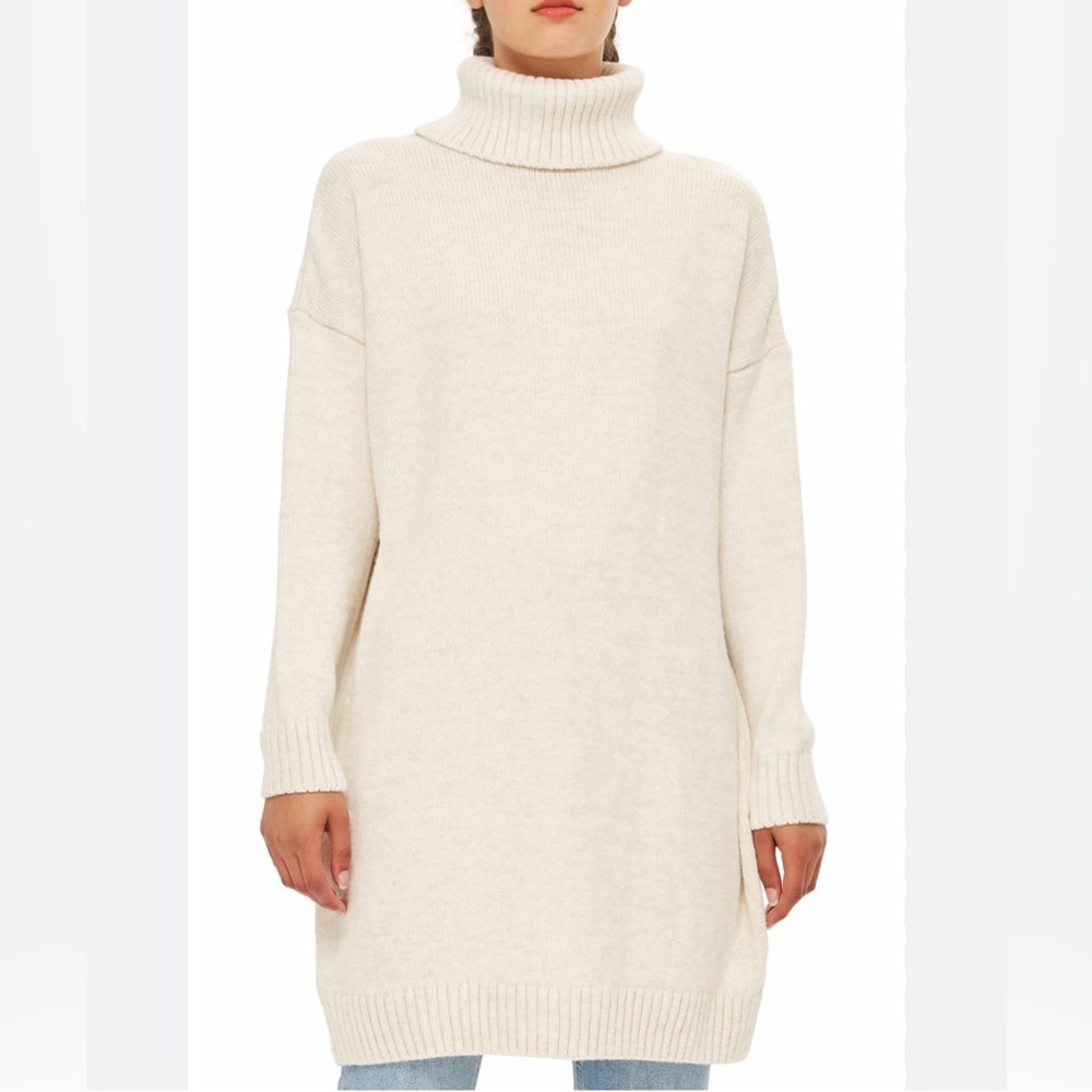 ▪️TOPSHOP Turtleneck Sweater Dress